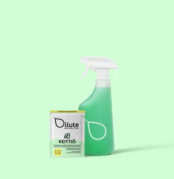 Dilute Keittiö Puhdistusaine - Aloituspaketti