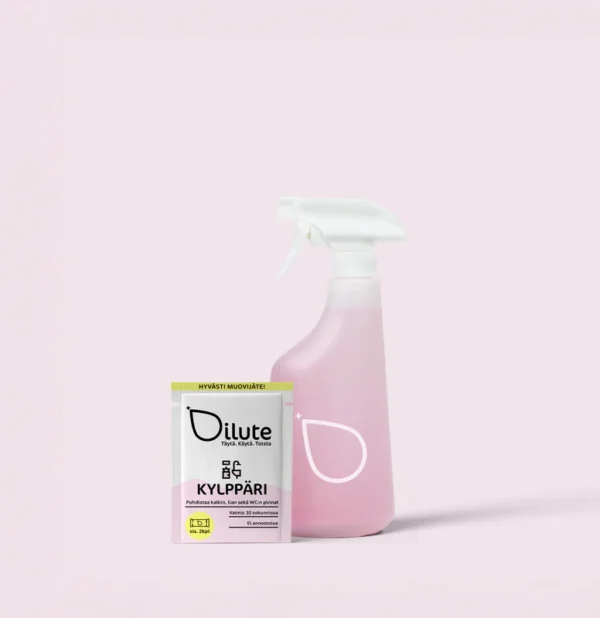 Dilute Kylppäri Puhdistusaine - Aloituspaketti